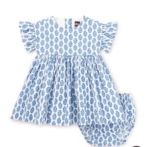 Ruffle Sleeve Baby Dress